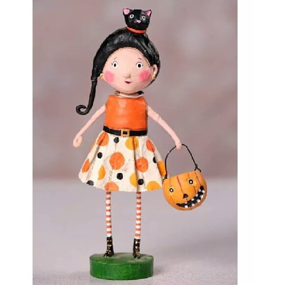 Lori Mitchell "Kit Kat" Halloween Collectible Figure NEW - Picture 1 of 3